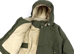 Mini A Ture olive night vinterjakke Wally